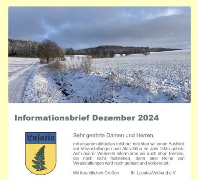 Bestellung Infobrief